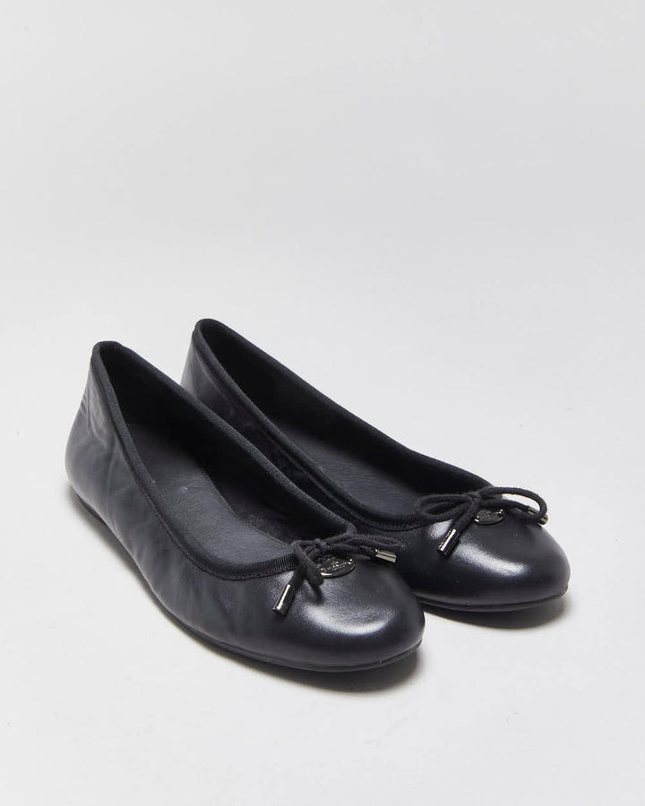 Vintage Y2k 2000s Coach Leather Ballet Flats - U4