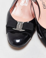 Vintage Salvatore Ferragamo Sling Back Kitten Heels - UK6.5