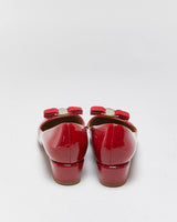 Vintage Salvatore Ferragamo Patent Heeled Ballet Flats - UK5