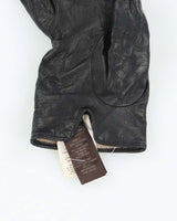 Coach Black Leather Gloves - L