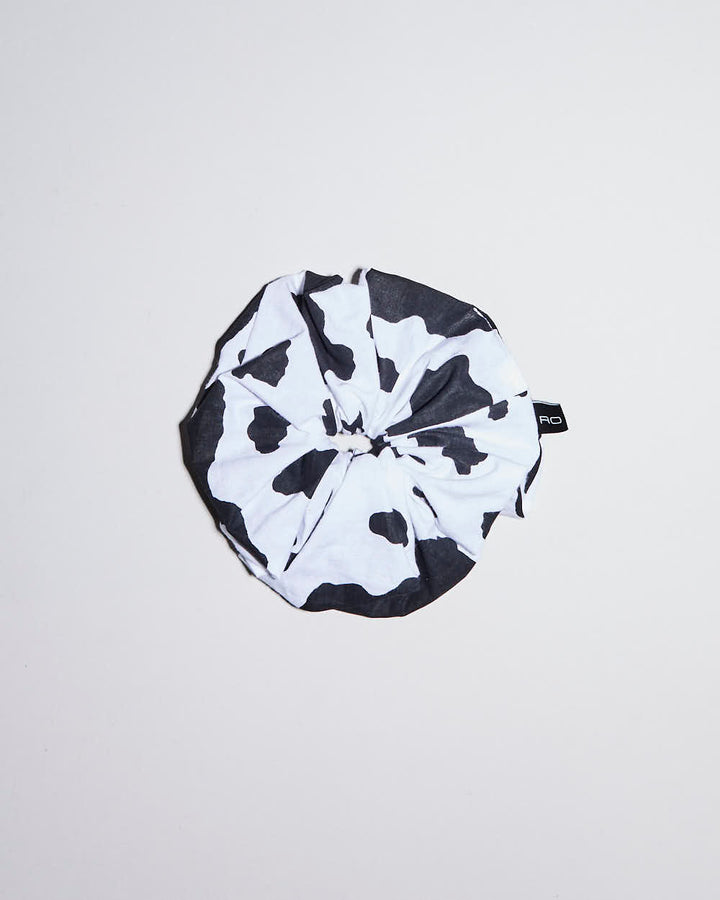Rokit Originals Sustainable Scrunchie - Cow Print