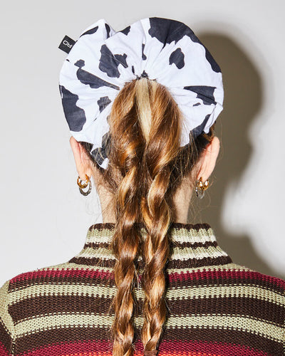 Rokit Originals Sustainable Scrunchie - Cow Print