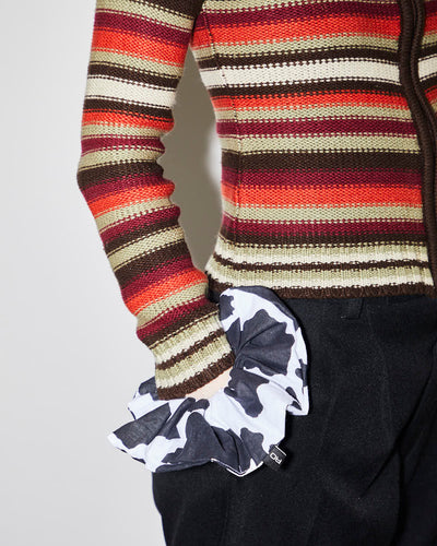 Rokit Originals Sustainable Scrunchie - Cow Print