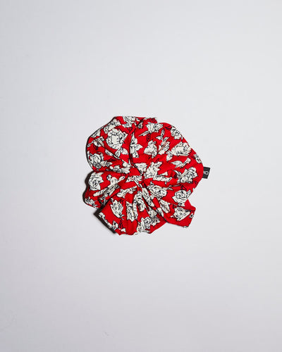 Rokit Originals Sustainable Scrunchie - Red Floral