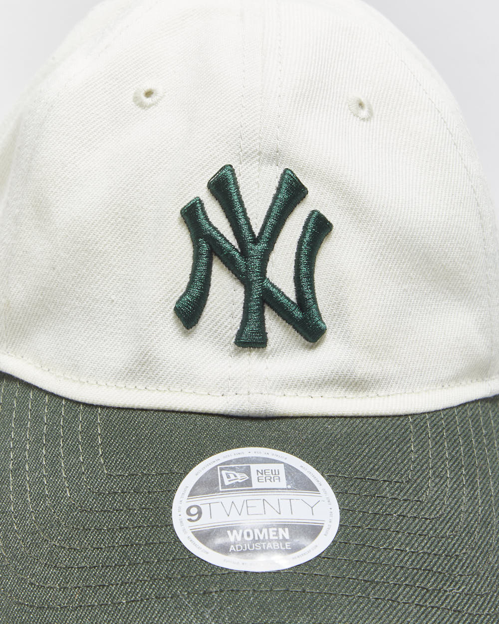 Vintage New Era 9Twenty Women's NY Yankees Canvas Baseball Cap - OS