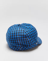 Vintage Y2K 00s DC Shoe Co. Plaid Women's Newsboy Cabby Hat - XS