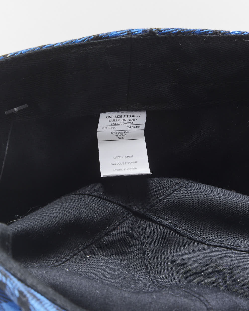 Vintage Y2K 00s DC Shoe Co. Plaid Women's Newsboy Cabby Hat - XS