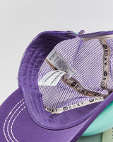 DSWT Vintage Roxy Women's Contrast Stitch Curve Brim Foam Trucker Hat - OS