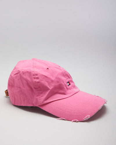 Vintage Y2K Women's Tommy Hilfiger Distressed Baseball Cap - OS