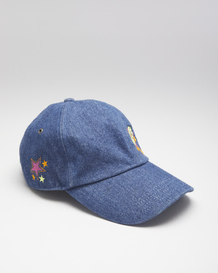 Vintage Looney Tunes Tweety Pie Denim Baseball Cap
