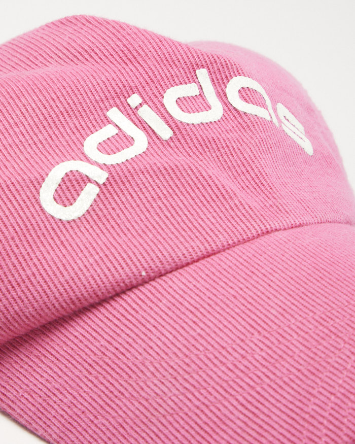 Y2k 00s Adidas Pink Baseball Cap