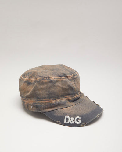 Y2k 00s Dolce & Gabbana Distressed Cap