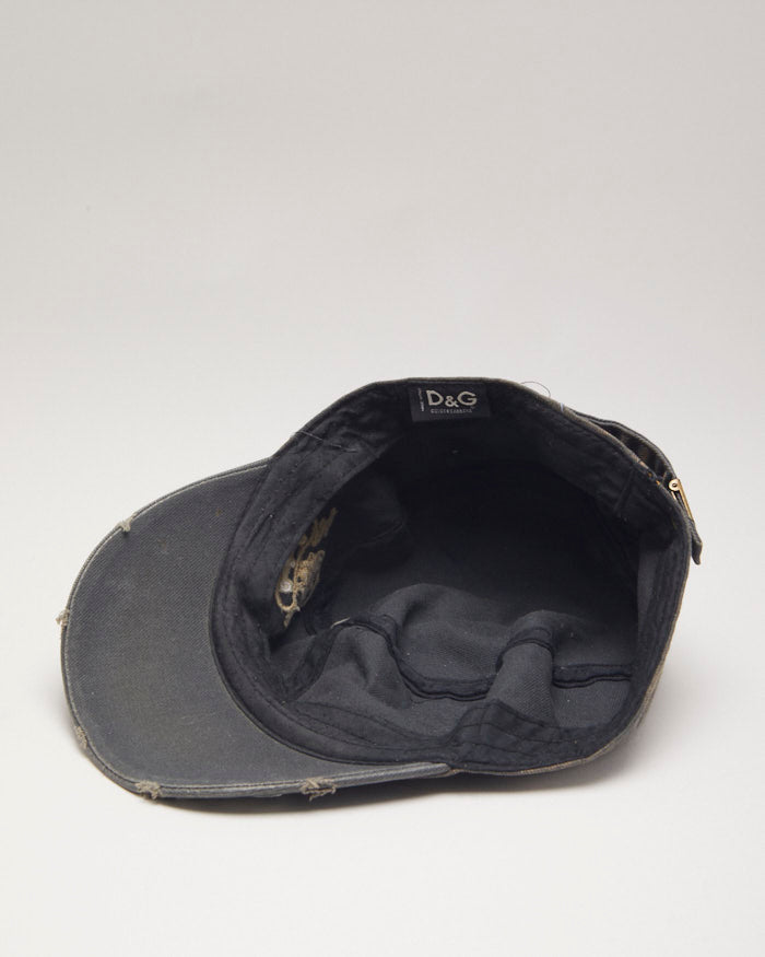 Y2k 00s Dolce &amp; Gabbana Distressed Cap