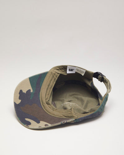 Y2k 00s Caterpillar Khaki Cap