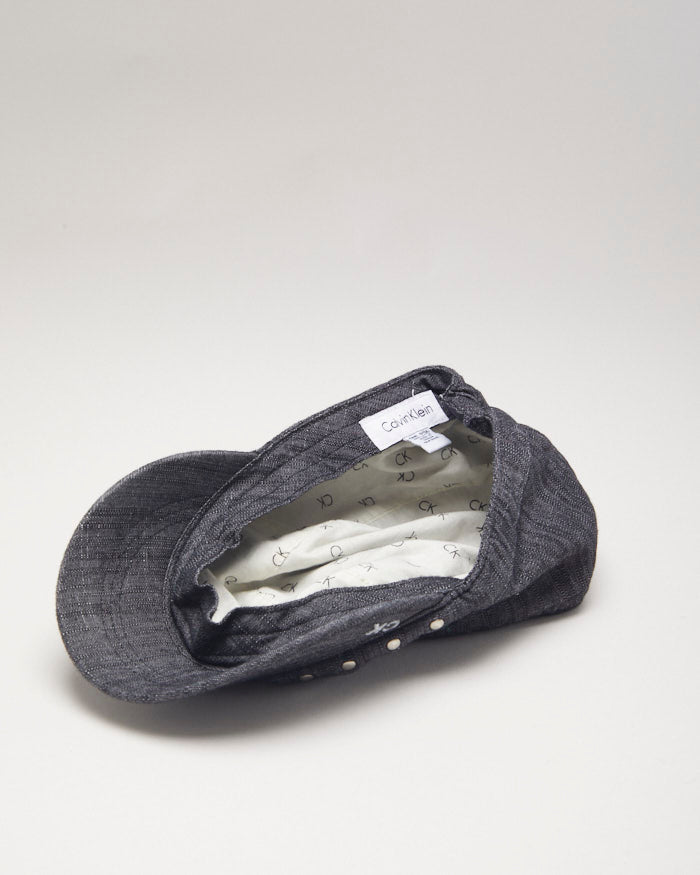 Y2k 00s Calvin Klein Denim Studded Cap
