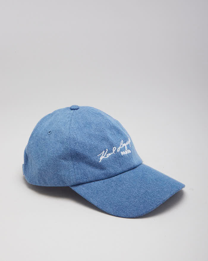 Karl Lagerfeld Denim Baseball Cap