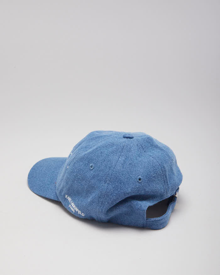 Karl Lagerfeld Denim Baseball Cap