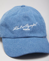 Karl Lagerfeld Denim Baseball Cap