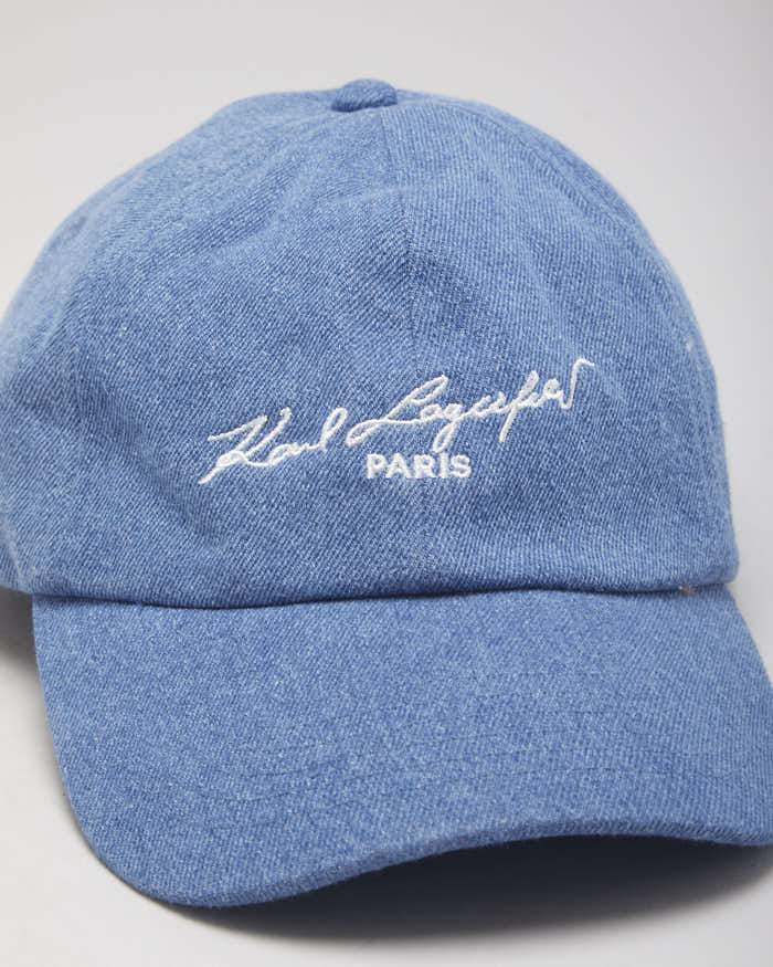 Karl Lagerfeld Denim Baseball Cap