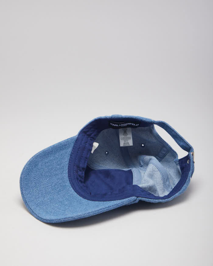 Karl Lagerfeld Denim Baseball Cap