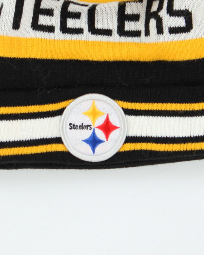 Vintage Pittsburgh Steelers NFL New Era Bobble Beanie - OS