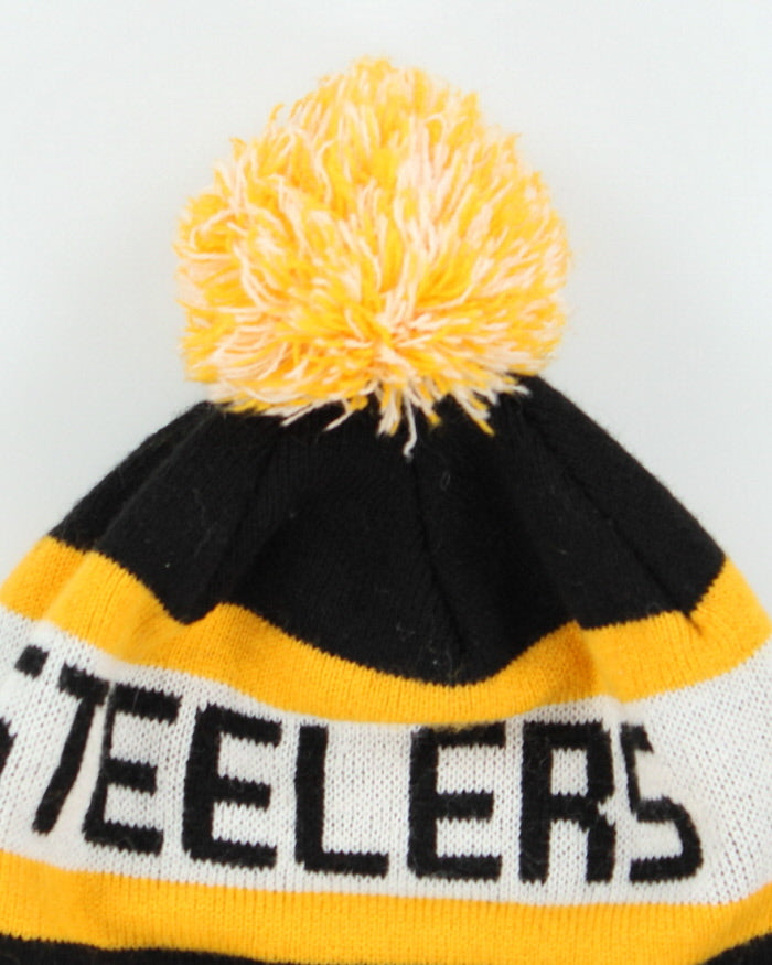 Vintage Pittsburgh Steelers NFL New Era Bobble Beanie - OS