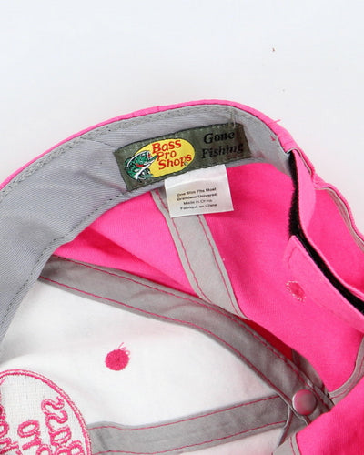 Vintage Y2K Bass Pro Shop Glitter Flames Cap - OS