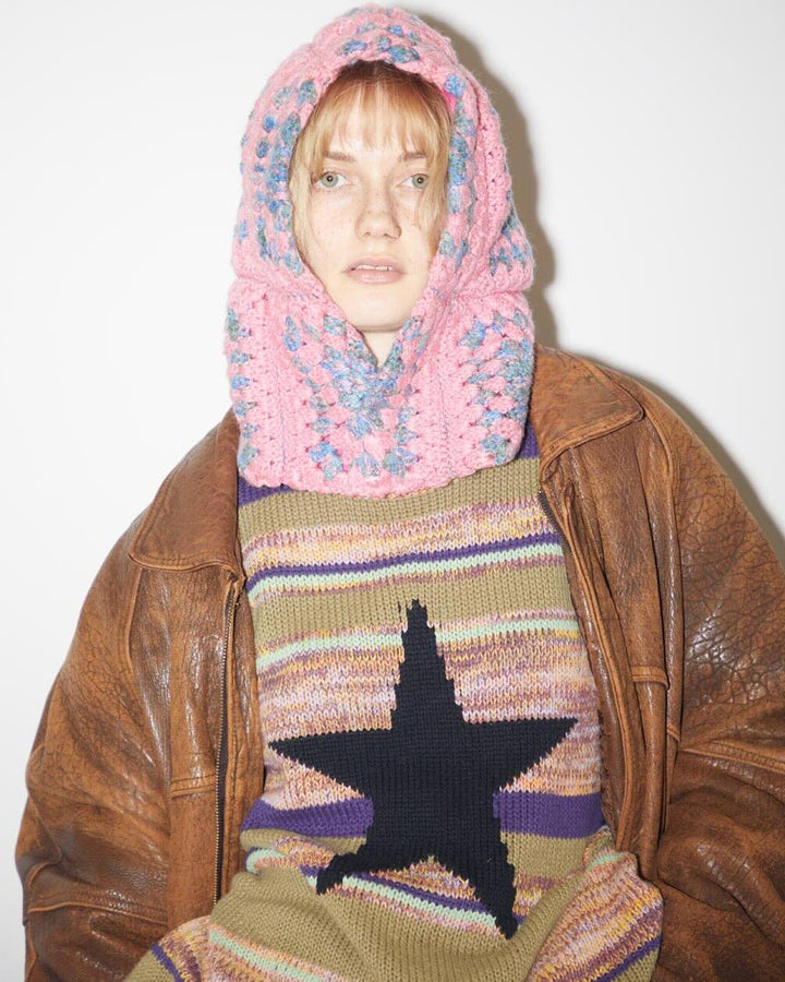 Rokit Originals Reworked Crochet Hood
