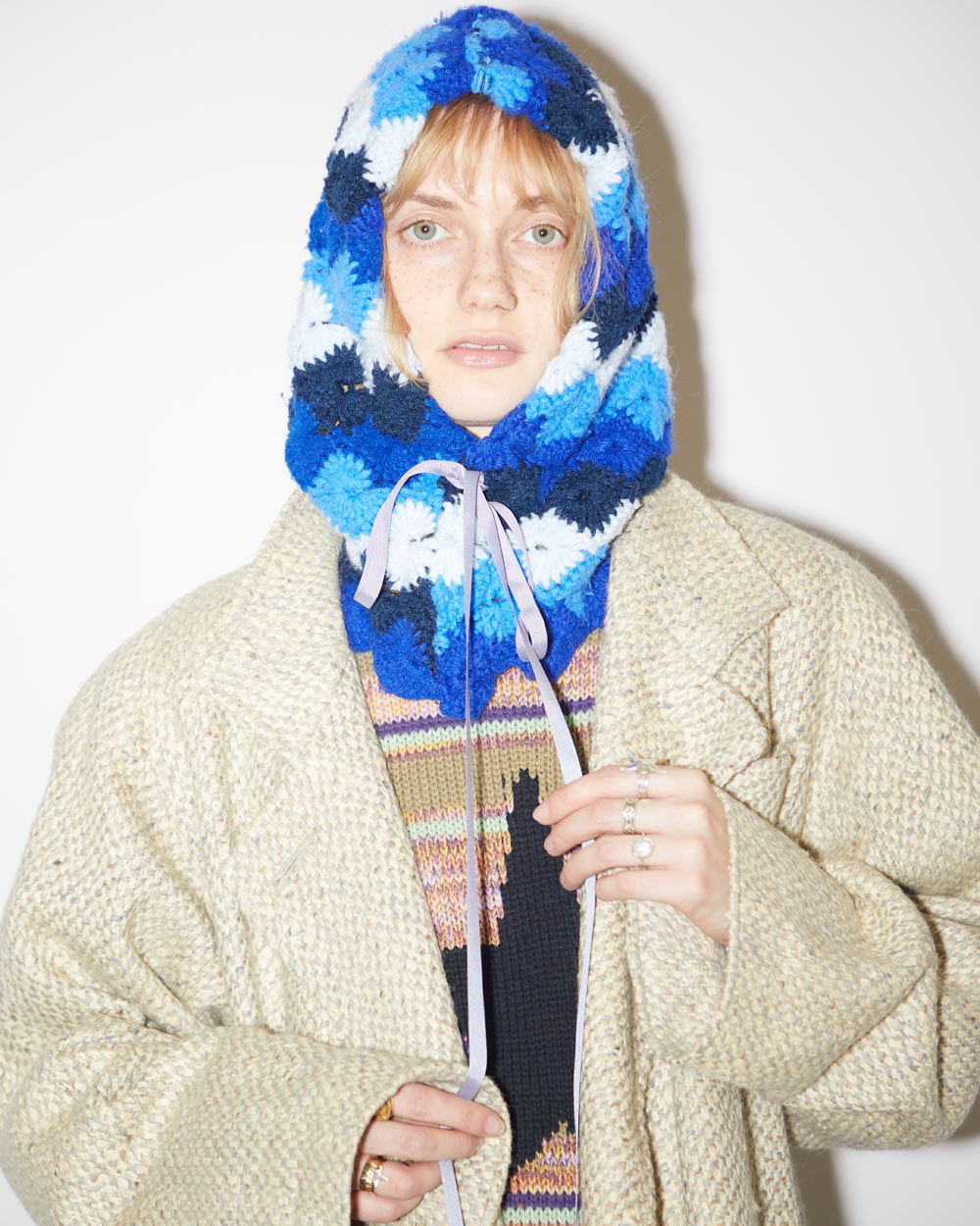 Rokit Originals Rework Crochet Hood
