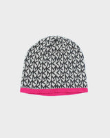 Vintage Michael Kors Monogram Print Skull Toque Beanie - OS