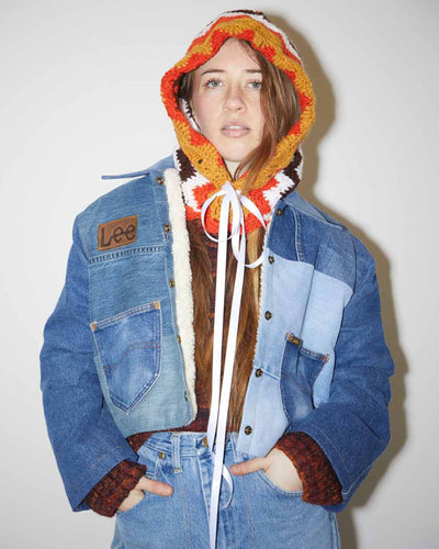 Rokit Originals Rework Crochet Hood