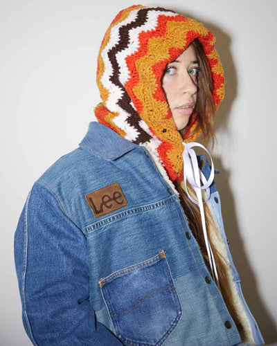 Rokit Originals Rework Crochet Hood
