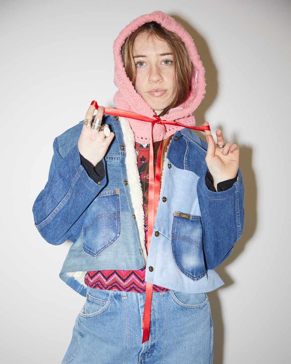 Rokit Originals Rework Crochet Hood
