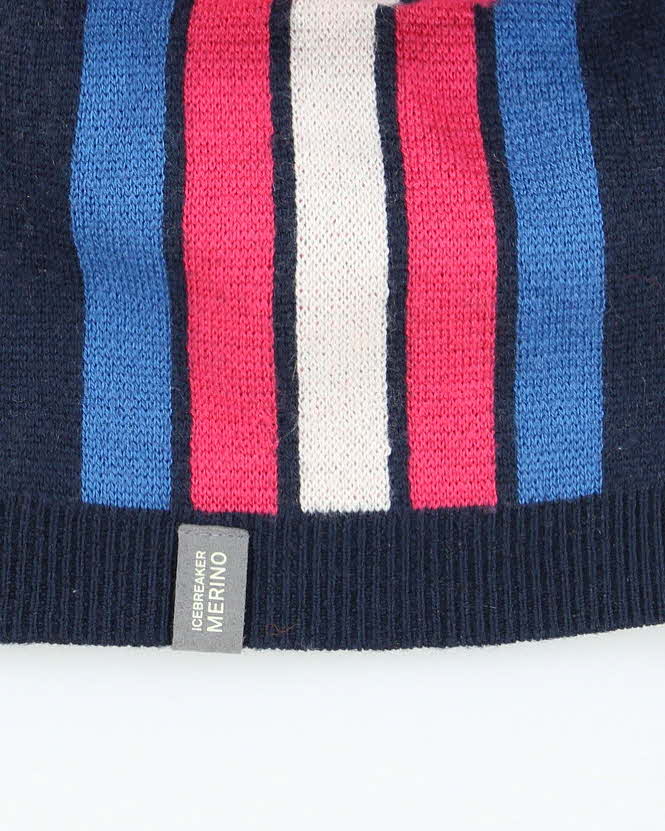 Vintage 2000's Icebreaker Merino Wool Toque Beanie - OS