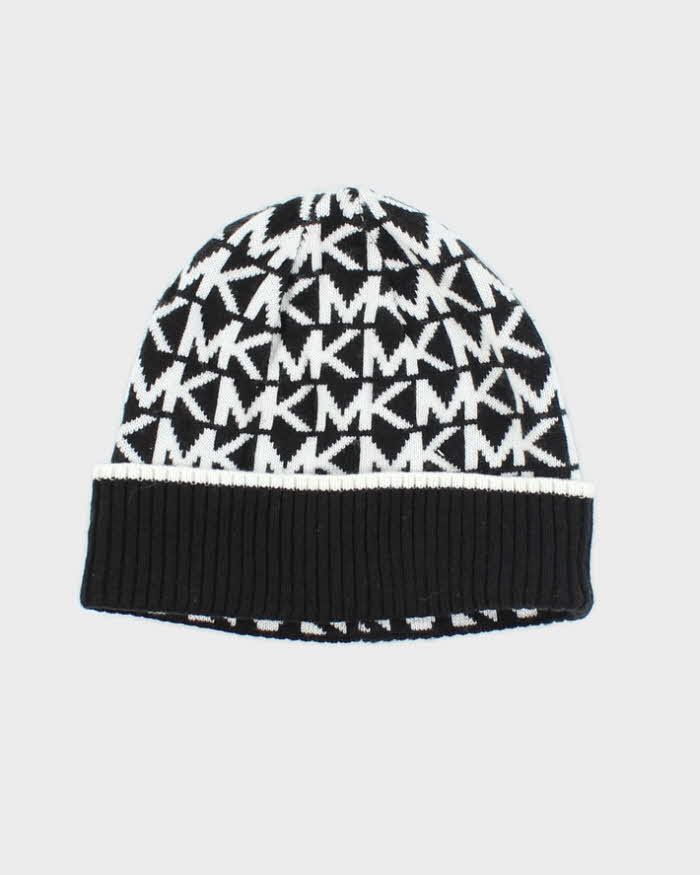Vintage 2000's Michael Kors Monogram Logo Beanie - OS
