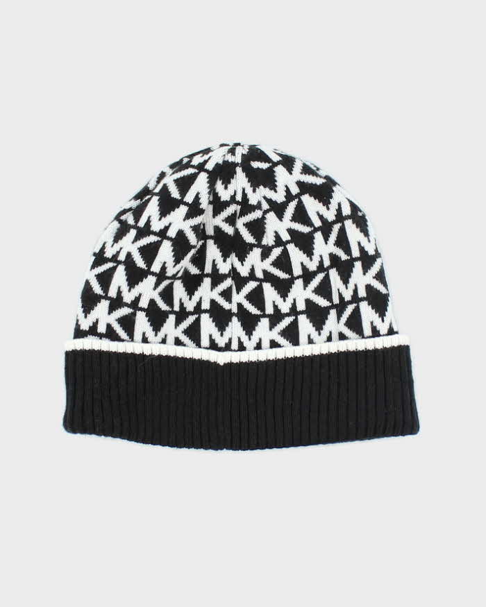 Vintage 2000's Michael Kors Monogram Logo Beanie - OS