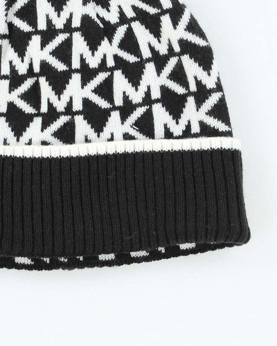 Vintage 2000's Michael Kors Monogram Logo Beanie - OS