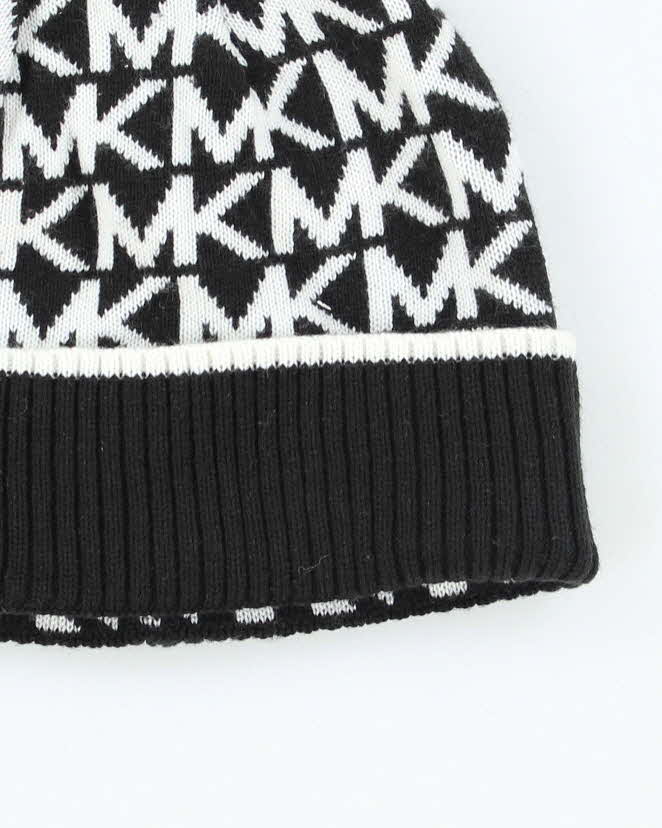 Vintage 2000's Michael Kors Monogram Logo Beanie - OS