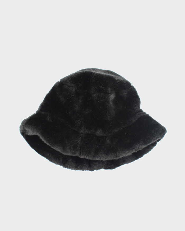 Vintage 90's Women's Liz Claborne Furry Bucket Hat - OS