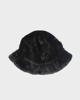 Vintage 90's Women's Liz Claborne Furry Bucket Hat - OS