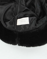 Vintage 90's Women's Liz Claborne Furry Bucket Hat - OS