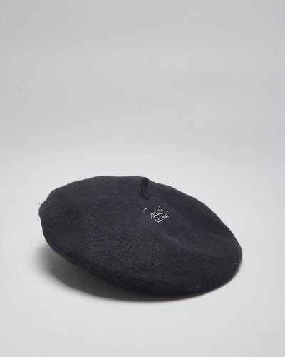 Vintage 2000's Coach Embroidered Beret - M/L