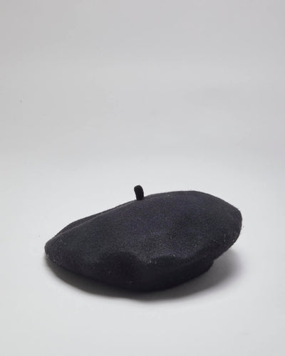Vintage 2000's Coach Embroidered Beret - M/L
