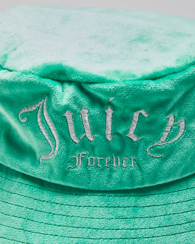 Vintage Y2K Juicy Couture Velour Bucket Hat - OS