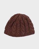 Vintage Y2K Women's The North Face Cable Knit Insulated Toque Beanie - OS