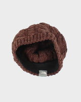 Vintage Y2K Women's The North Face Cable Knit Insulated Toque Beanie - OS