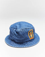 Vintage Winnie The Pooh Denim Bucket Hat - OS