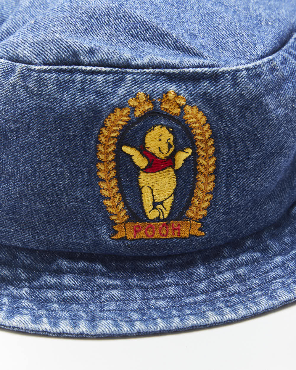 Vintage Winnie The Pooh Denim Bucket Hat - OS
