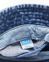 Vintage Winnie The Pooh Denim Bucket Hat - OS