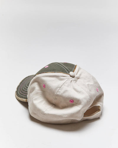Vintage 2000's CAT Embroidered Camouflage Brim Baseball Cap - OS